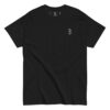 X Fashion Classic T-Shirt Herren Schwarz – Frontansicht