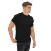 X Fashion Classic T-Shirt Herren Schwarz – Vorne-rechts-Ansicht