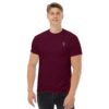 X Fashion Classic T-Shirt Herren Kastanienbraun – Frontansicht