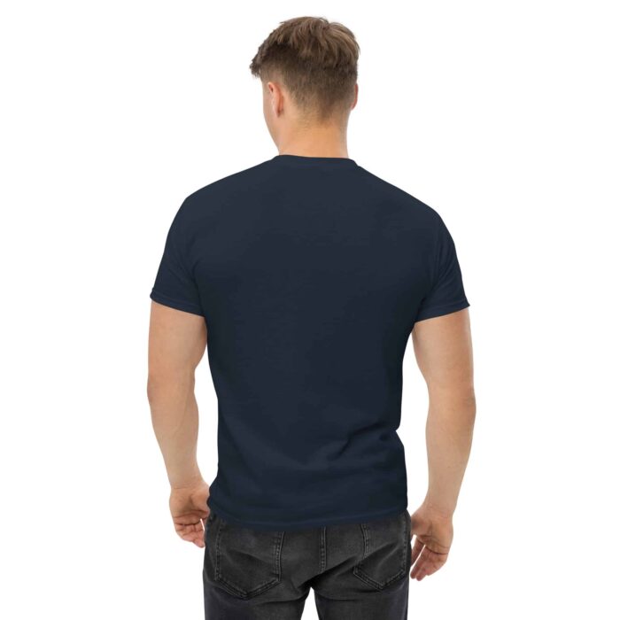 X Fashion Classic T-Shirt Herren Navy – Rückenansicht