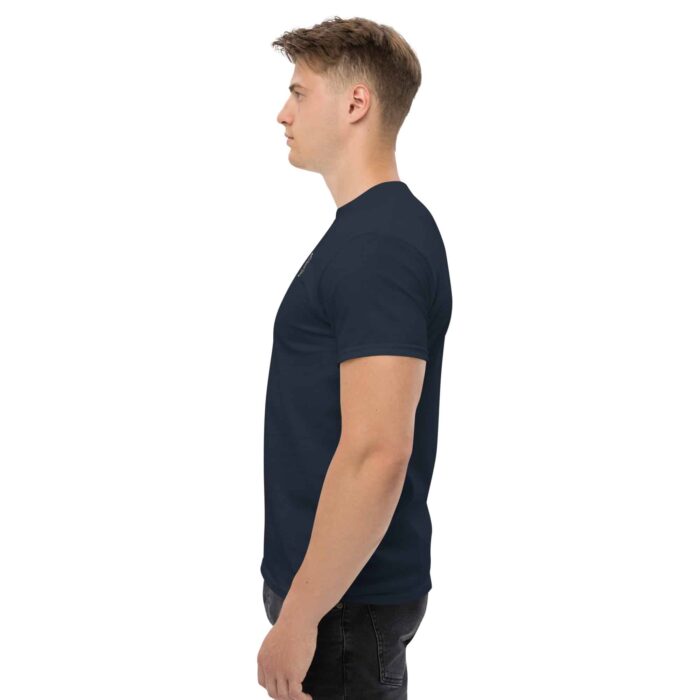 X Fashion Classic T-Shirt Herren Navy – Seitenansicht links