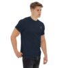X Fashion Classic T-Shirt Herren Navy – Vorne-rechts-Ansicht