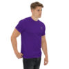X Fashion Classic T-Shirt Herren Lila – Vorne-rechts-Ansicht