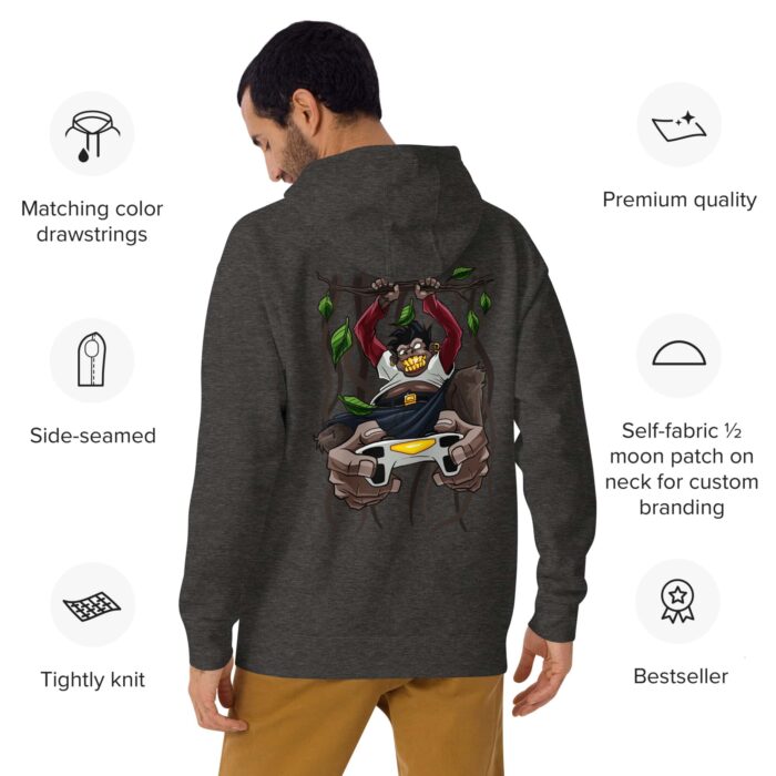ZockZilla Premium Hoodie Herren
