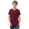youth-staple-tee-maroon-front-660542c756e88.jpg Drakana T-Shirt Kids Teens Dunkelgrau Heather Direktdruck X Fashion