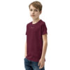 youth-staple-tee-maroon-left-front-660542c757910.jpg Drakana T-Shirt Kids Teens Heather Wald Direktdruck X Fashion