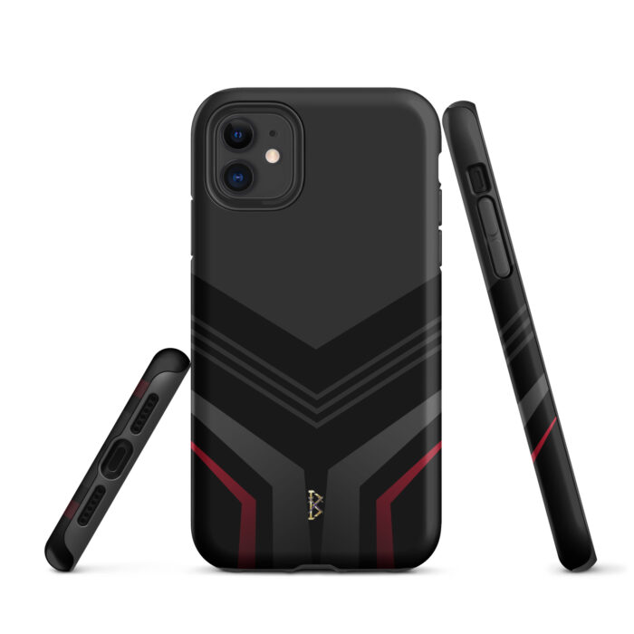 Cyber Guard iPhone® Handyhülle – Tech Dark Streetwear Schutzcase