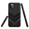 Cyber Guard iPhone® Handyhülle – Tech Dark Streetwear Schutzcase