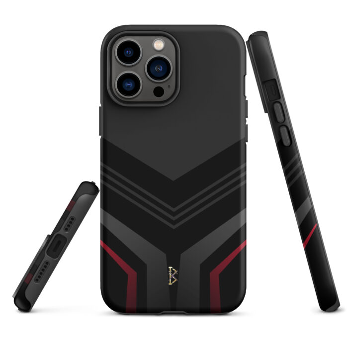 Cyber Guard iPhone® Handyhülle – Tech Dark Streetwear Schutzcase