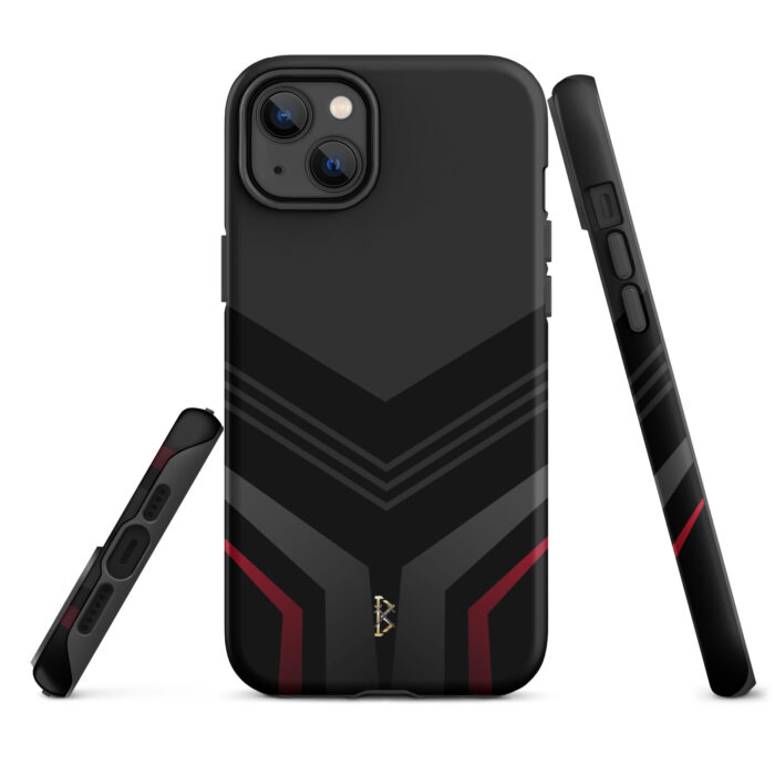Cyber Guard iPhone® Handyhülle – Tech Dark Streetwear Schutzcase