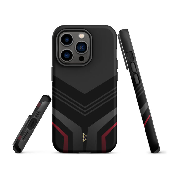 Cyber Guard iPhone® Handyhülle – Tech Dark Streetwear Schutzcase