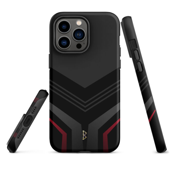 Cyber Guard iPhone® Handyhülle – Tech Dark Streetwear Schutzcase
