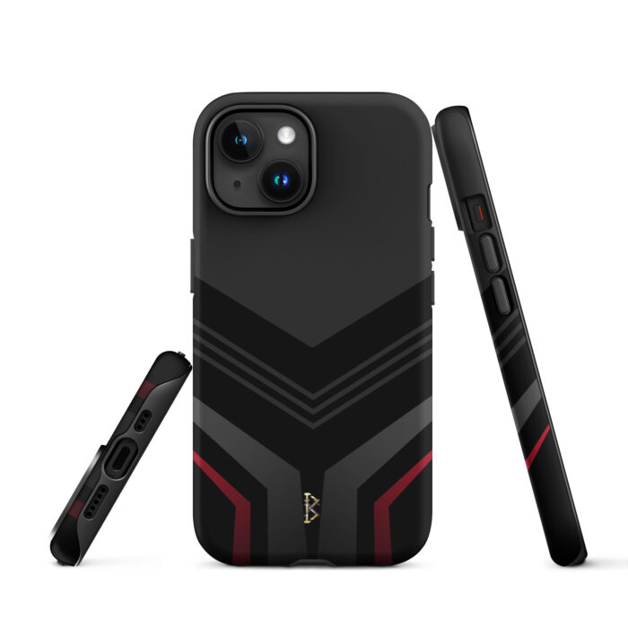 Cyber Guard iPhone® Handyhülle – Tech Dark Streetwear Schutzcase
