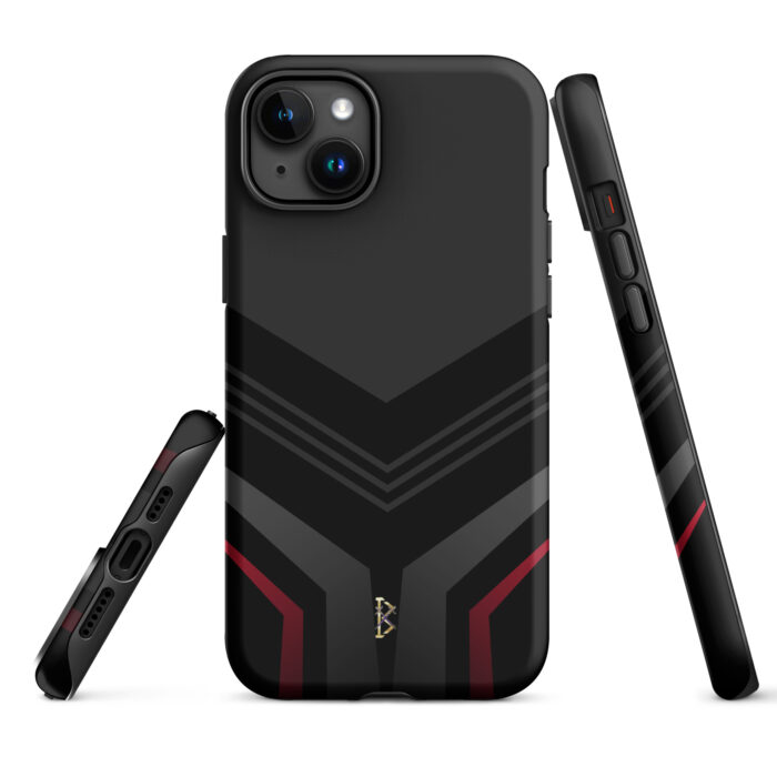 Cyber Guard iPhone® Handyhülle – Tech Dark Streetwear Schutzcase