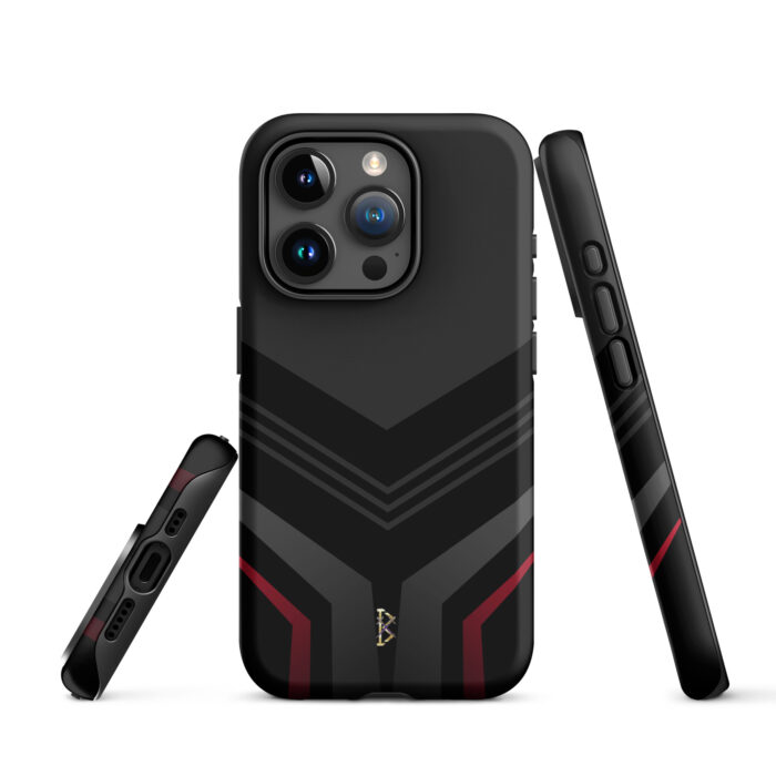 Cyber Guard iPhone® Handyhülle – Tech Dark Streetwear Schutzcase