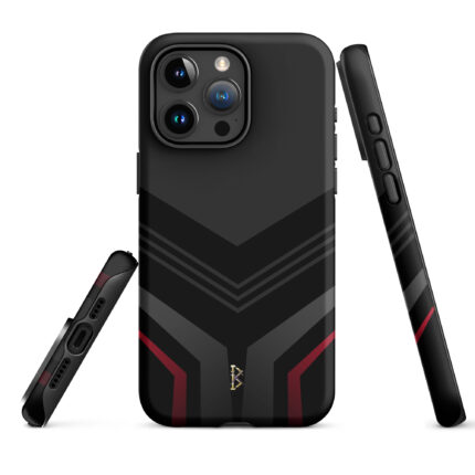 Cyber Guard iPhone® Handyhülle – Tech Dark Streetwear Schutzcase