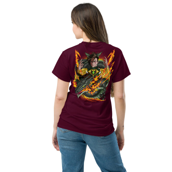 Drakana Lady T-Shirt Damen Navy Drakana Design Front X Fashion