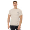 Classic T-Shirt Herren Hellblau X Fashion Classic Design