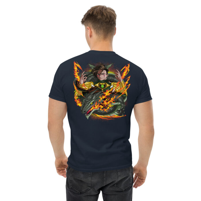 Drakana Legend T-Shirt Herren Rückseite Drachen-Print X Fashion
