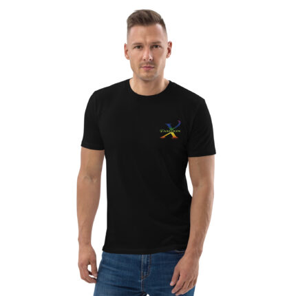 Pride Rainbow T-Shirt Herren – Regenbogen-Design Frontansicht | X Fashion