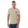 Premium Bio T-Shirt Herren Desert Dust Schwarze Stickerei X Fashion