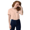 Premium Bio T-Shirt Damen Fraiche Pêche X Fashion Stickerei