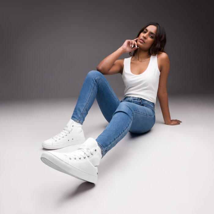 BXT HighTop V1 Sneaker Damen – Streetwear High-Top Schuhe