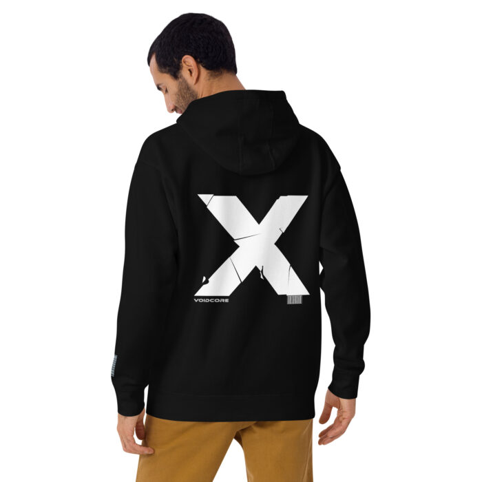 VOIDCORE Oversized Hoodie Herren Schwarz – Dark Streetwear