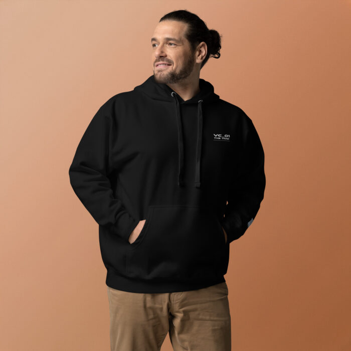 VOIDCORE Oversized Hoodie Herren Schwarz – Dark Streetwear