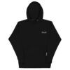 VOIDCORE Oversized Hoodie Damen Schwarz – Dark Streetwear