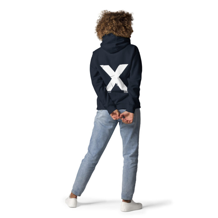 VOIDCORE Oversized Hoodie Damen Schwarz – Dark Streetwear