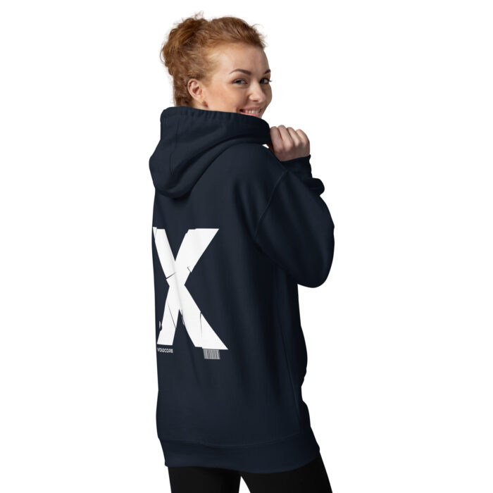 VOIDCORE Oversized Hoodie Damen Schwarz – Dark Streetwear