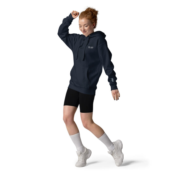 VOIDCORE Oversized Hoodie Damen Schwarz – Dark Streetwear