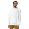 VOIDCORE Oversized Hoodie Herren Weiß – Dark Streetwear