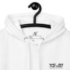 VOIDCORE Oversized Hoodie Damen Weiß – Dark Streetwear