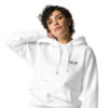 VOIDCORE Oversized Hoodie Damen Weiß – Dark Streetwear