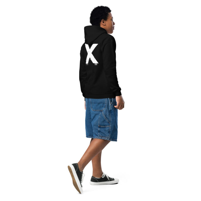 VOIDCORE Oversized Hoodie Kids & Teens Schwarz – Dark Streetwear
