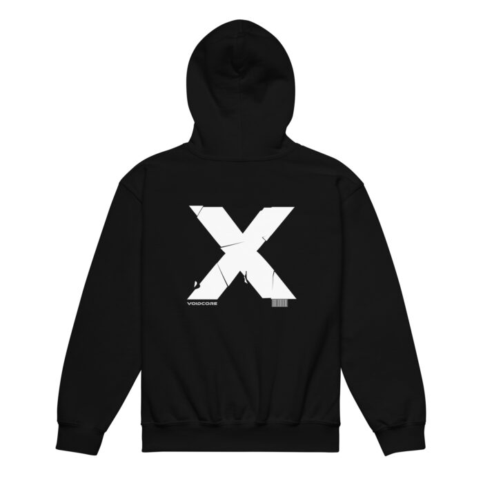VOIDCORE Oversized Hoodie Kids & Teens Schwarz – Dark Streetwear