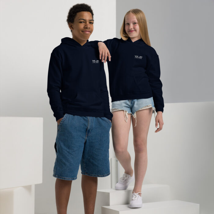 VOIDCORE Oversized Hoodie Kids & Teens Schwarz – Dark Streetwear