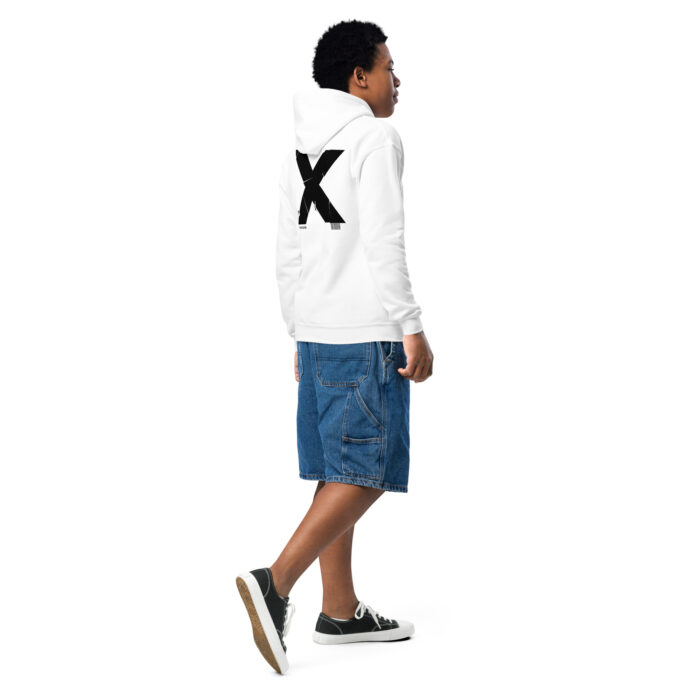VOIDCORE Oversized Hoodie Kids & Teens Weiß – Streetwear