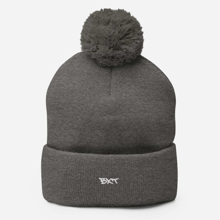 X Fashion Bommelmütze – Warme Wintermütze Stickdesign Streetwear