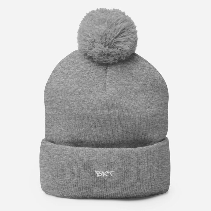 X Fashion Bommelmütze – Warme Wintermütze Stickdesign Streetwear