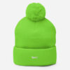 X Fashion Bommelmütze – Warme Wintermütze Stickdesign Streetwear
