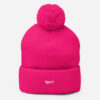 X Fashion Bommelmütze – Warme Wintermütze Stickdesign Streetwear
